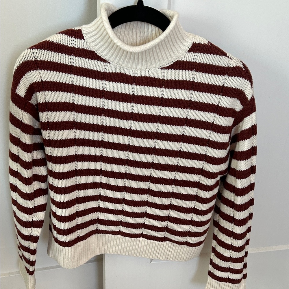 Rails corrine ivory russet stripe sweater - Picture 4 of 6